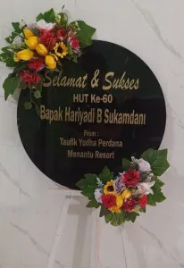 Papan Akrilik Ucapan Ulang Tahun Buton Tengah
